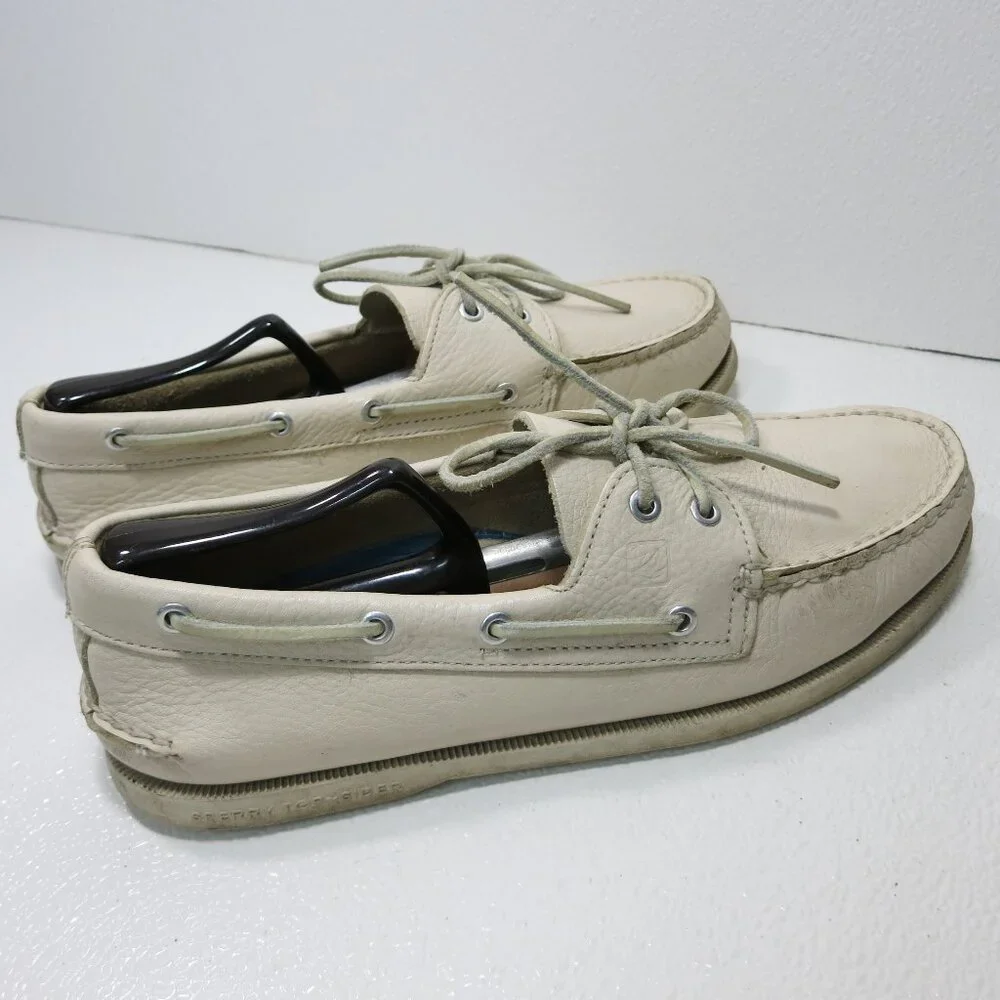 Sperry Top-Sider Nubuck Leather Boat Shoes Mens Footwear Casual Zapatos 11.5 M